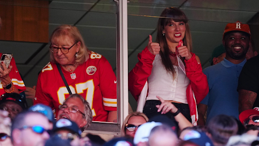 Kansas City Chiefs’ Travis Kelce leaves Sunday’s Game with a win…and Taylor Swift