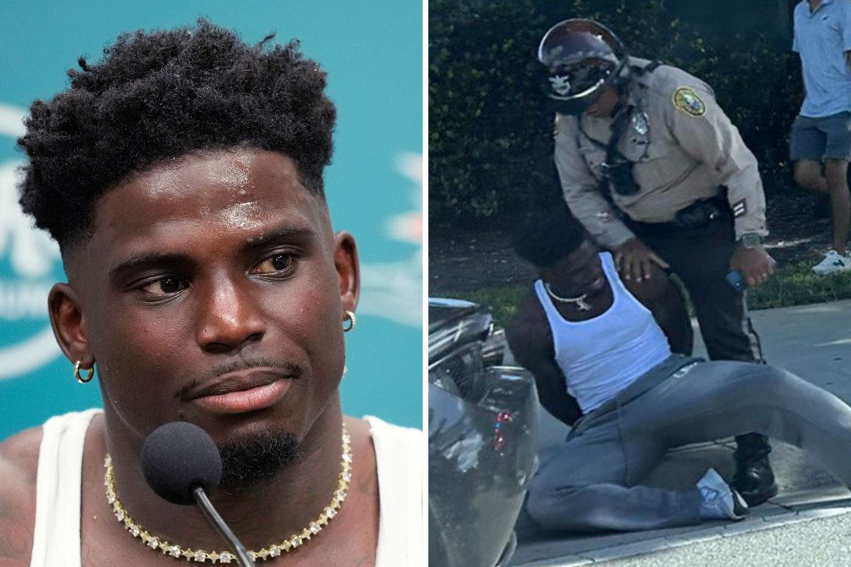 Tyreek Hill Detained Before Dolphins Game on Sunday